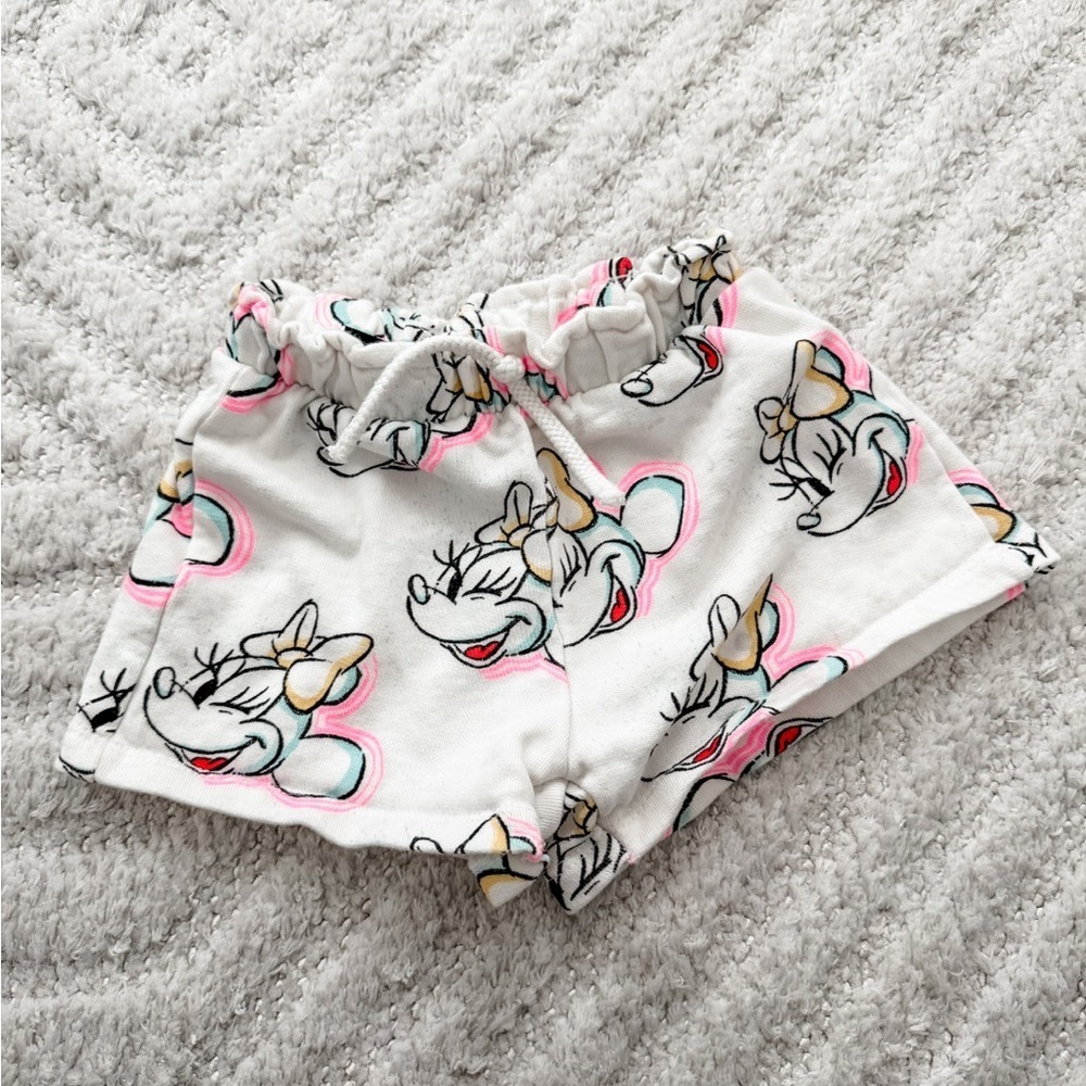 Zara Toddler Girl’s Disney Minnie Shorts - Size 3